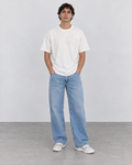 Camiseta Básica 100% algodão - Off White