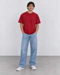 Camiseta Básica 100% algodão - Bordo / Vinho