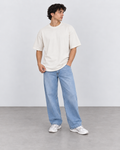 Camiseta Over 100% algodão - Off White